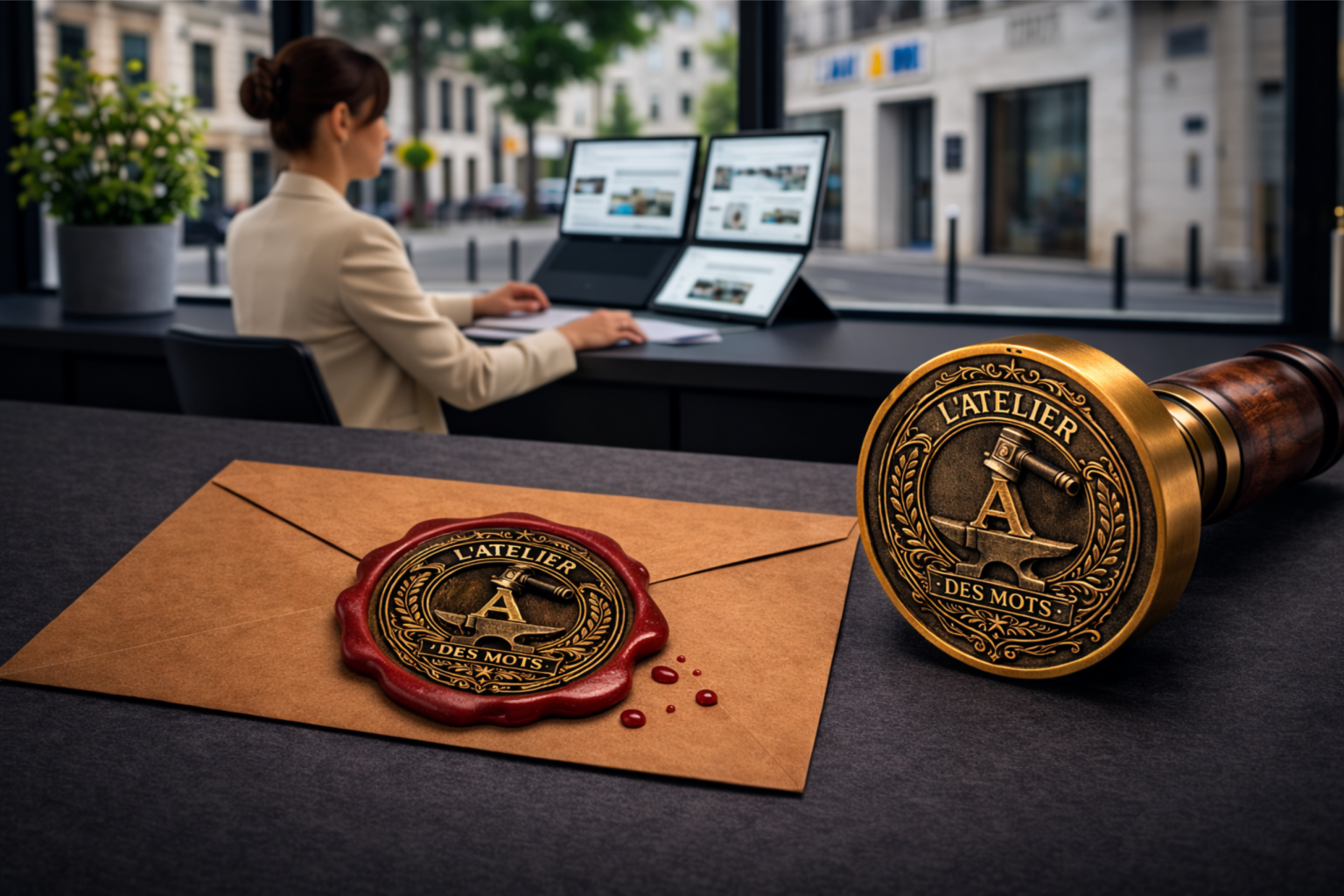 Hero Section Contact - Modernisée